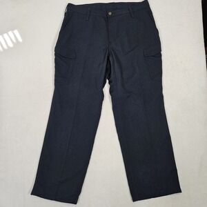 Workrite FR Pants Men's Size 36x30 Navy Blue Nomex HRC1 Firefighter Durable